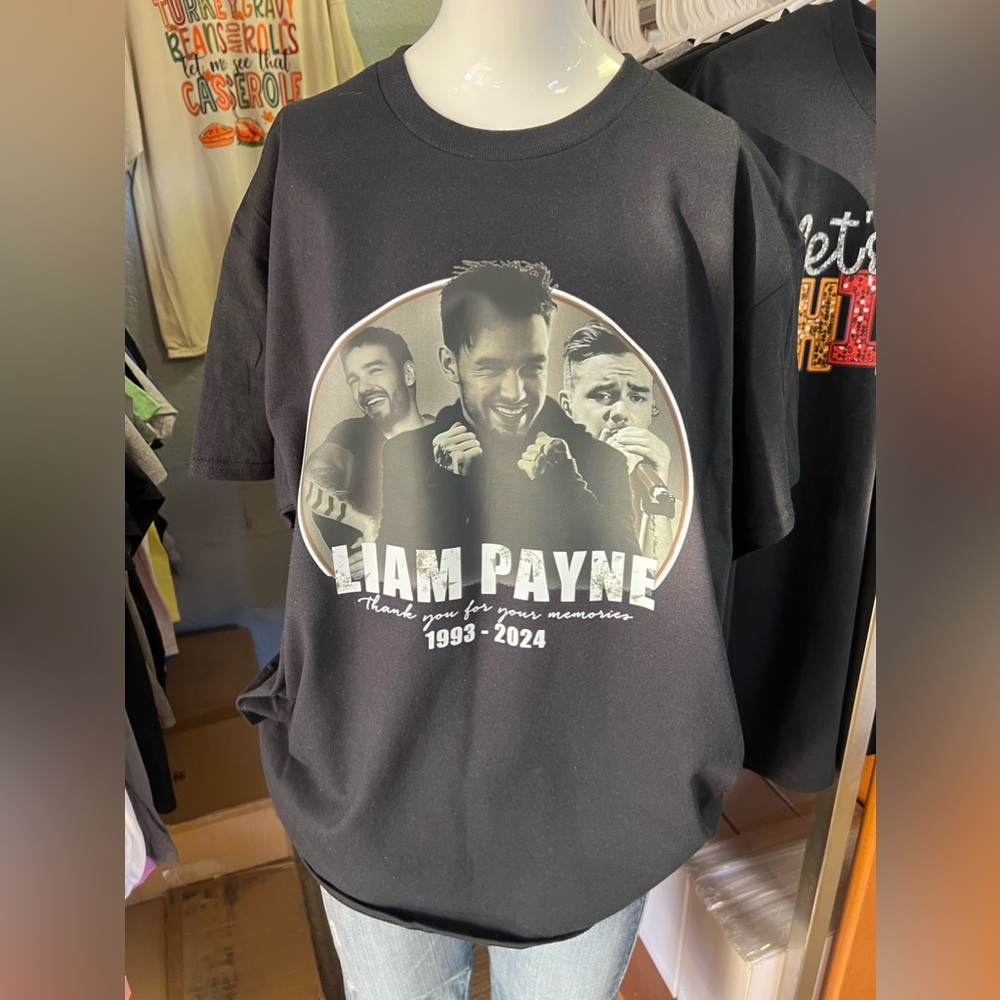 COPY - Brand new unisex T-shirt in memory of Liam Payne One Direction